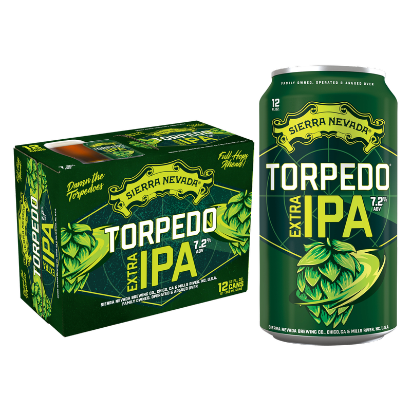 Sierra Nevada Torpedo Extra IPA 12pk 12oz Can 7.2% ABV