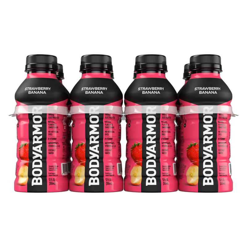 Bodyarmor Strawberry Banana 8pk 12oz Btl - XL