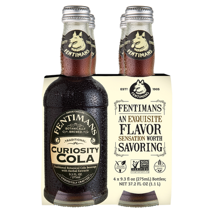 Fentiman's Curiosity Cola 4pk 9.3oz Glass Bottle