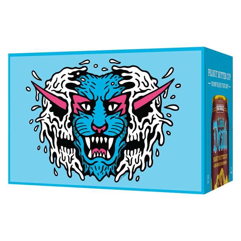 Liquid Death Soda-Flavored Sparkling Water Feastables Peanut Butter Cup 6pk 12oz Can