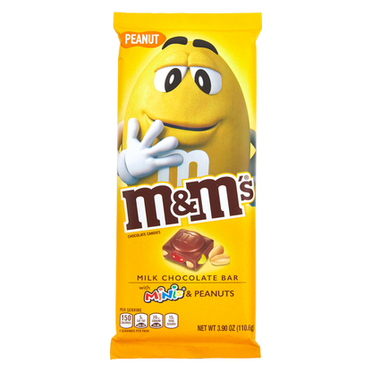 M&M's Peanut Milk Chocolate Bar 3.9oz