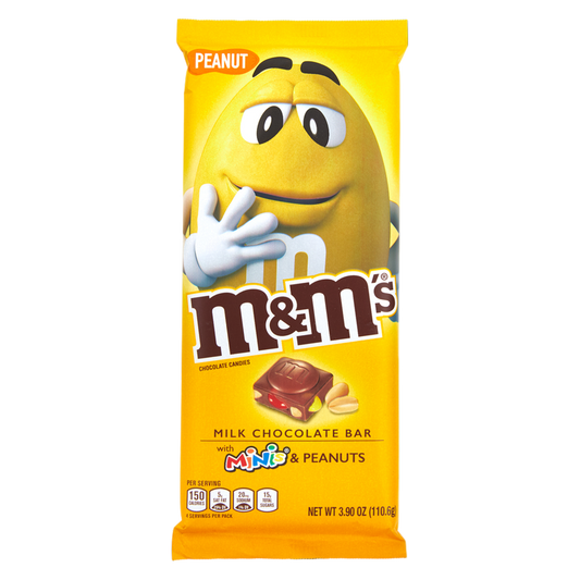 M&M's Peanut Milk Chocolate Bar 3.9oz