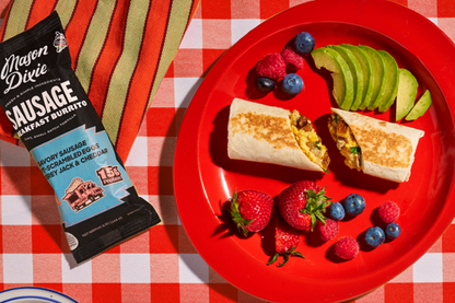 Mason Dixie Sausage Breakfast Burrito