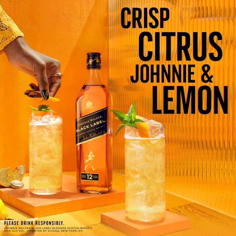 Johnnie Walker Black Label Scotch 750ml (80 Proof)