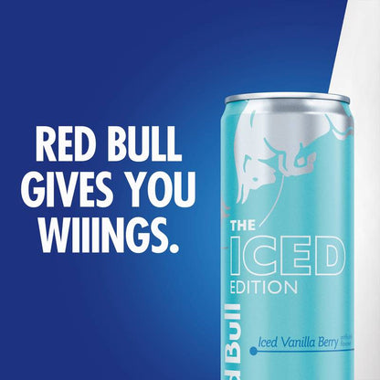Red Bull Iced Vanilla Berry Energy Drink 4pk 12oz Can
