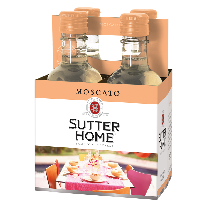 Sutter Home Moscato 4pk 187ml