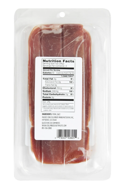 Columbus Prosciutto - 3oz