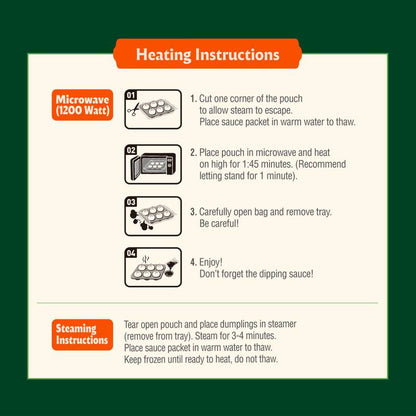 Bibigo Steamed Dumplings Chicken and Vegetable