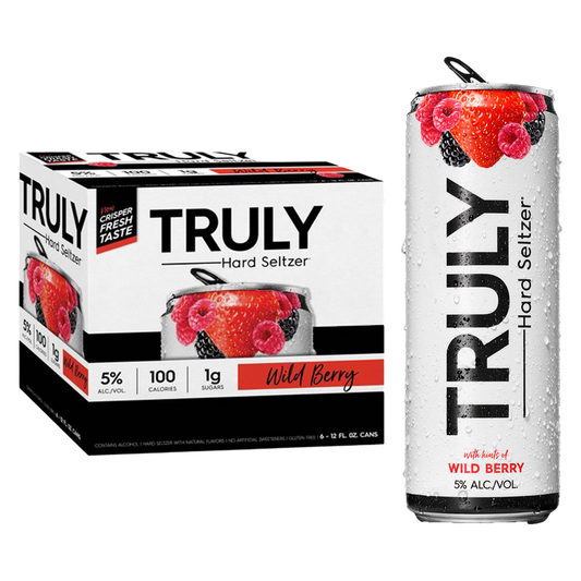 Truly Wild Berry 6pk 12oz Can 5.0% ABV