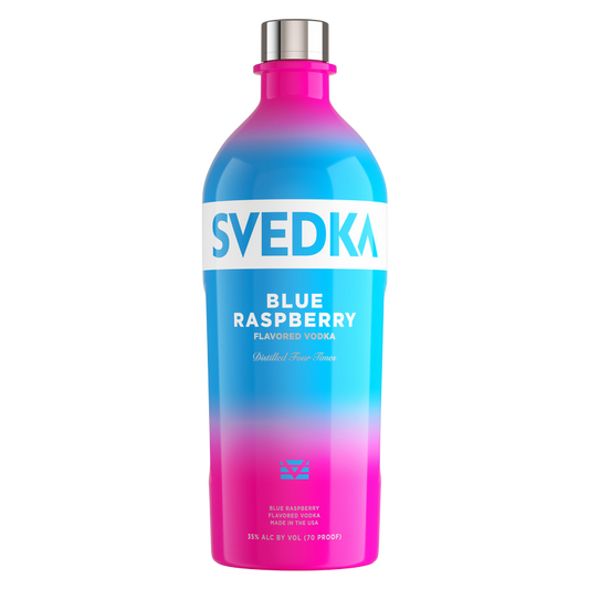 Svedka Blue Raspberry Vodka 1.75L (70 Proof)