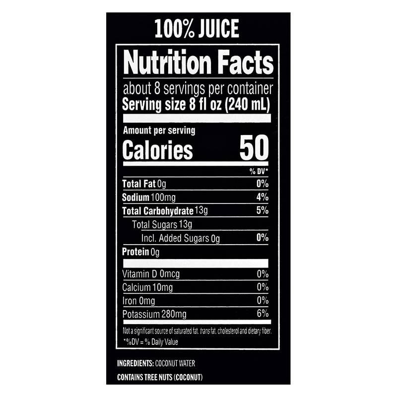 Basically Premium Coconut Water 4pk 16.9oz Can