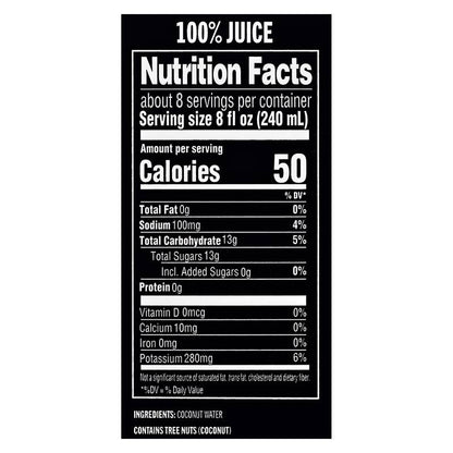 Basically Premium Coconut Water 4pk 16.9oz Can