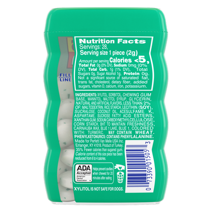 Mentos Spearmint Gum, 28ct