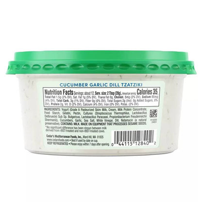 Cedar's Cucumber Garlic Dill Tzatziki 12 oz