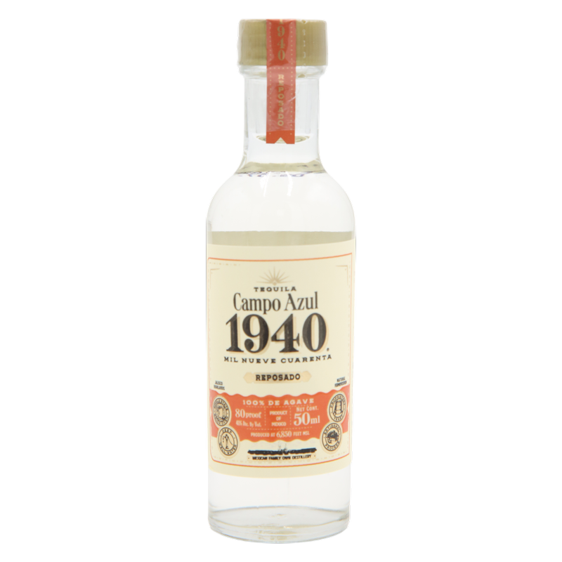 Campo Azul 1940 Reposado 50ml Bottle