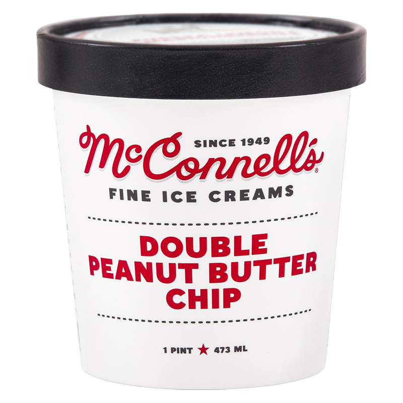 McConnell's Double Peanut Butter Chip Pint