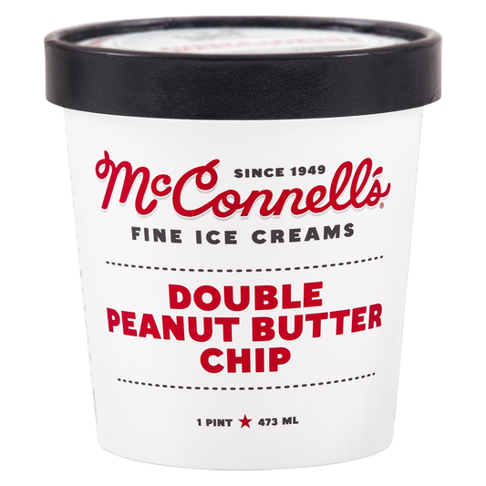 McConnell's Double Peanut Butter Chip Pint