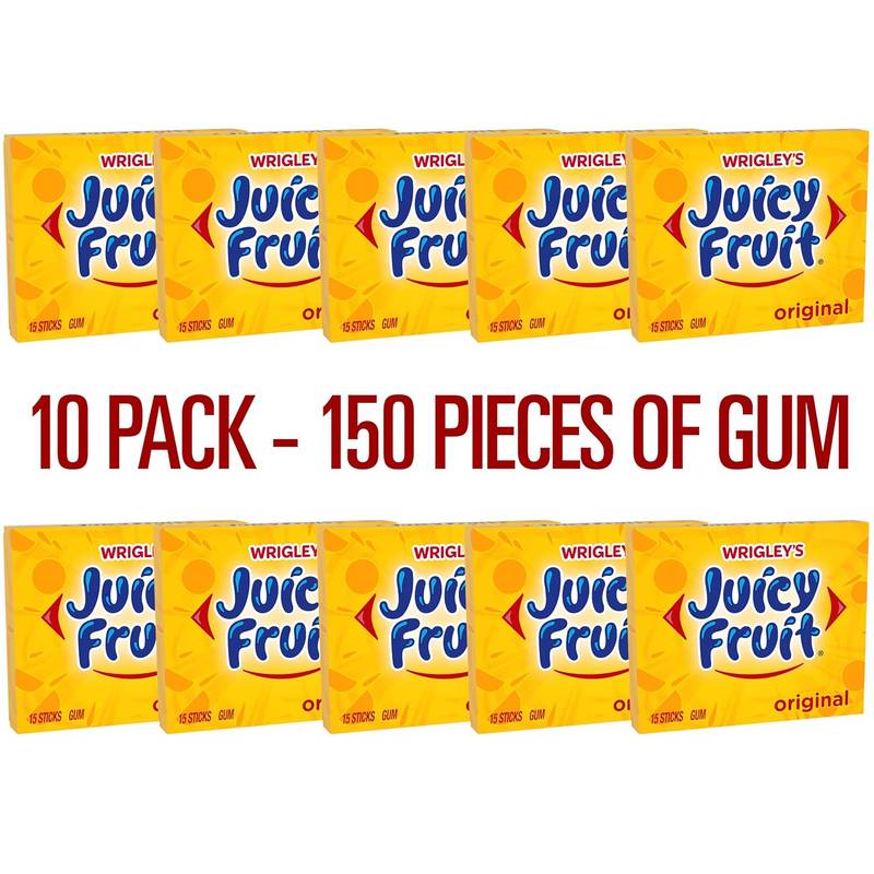 Juicy Fruit 10 ct - XL