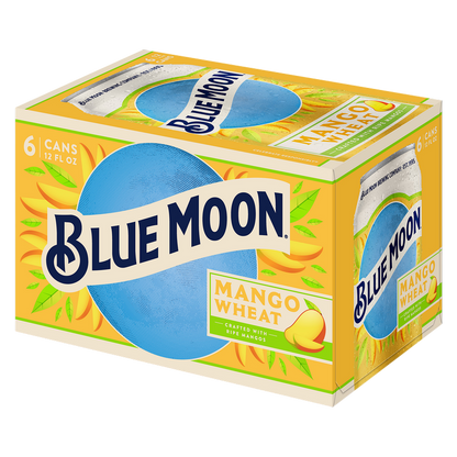 Blue Moon Mango Wheat 6pk 12oz Btl 5.4% ABV