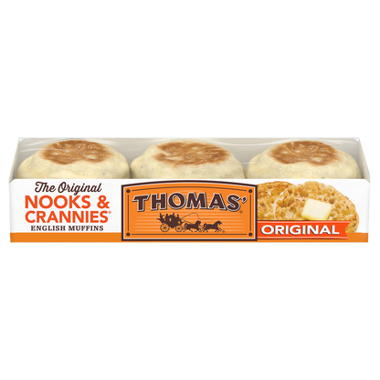 Thomas' Original Plain English Muffins 6ct
