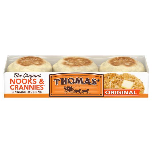 Thomas' Original Plain English Muffins 6ct