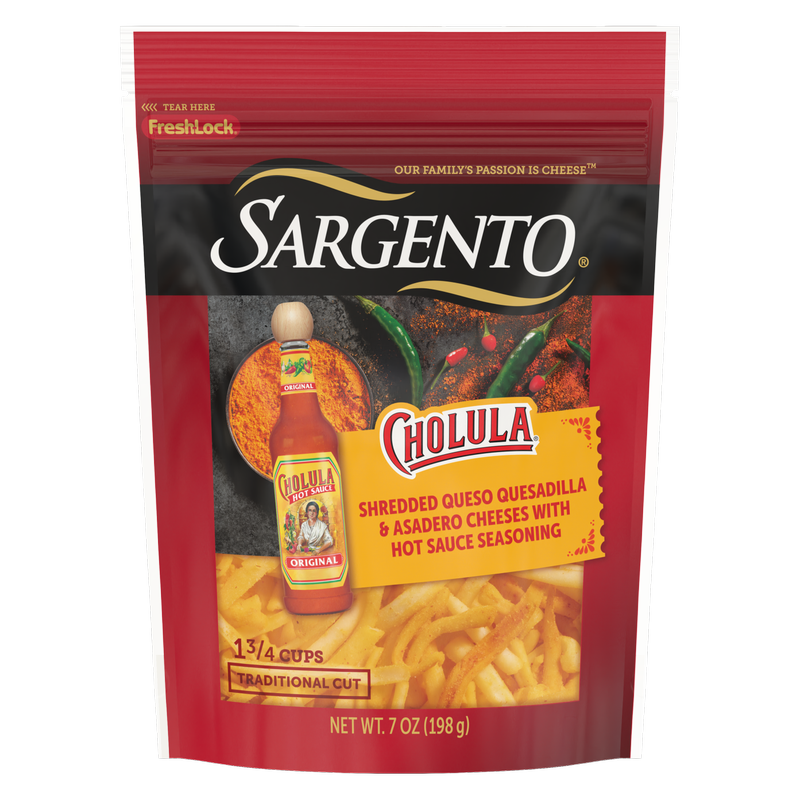 Sargento Shredded Blend with Cholula - 7oz