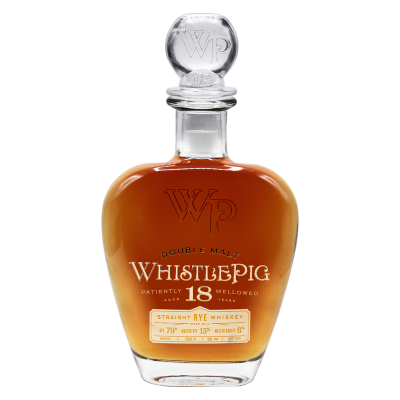 WhistlePig Double Malt Single Barrel 18 year (750 ML)