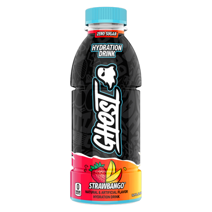 GHOST HYDRATION Strawbango 16.9oz Btl