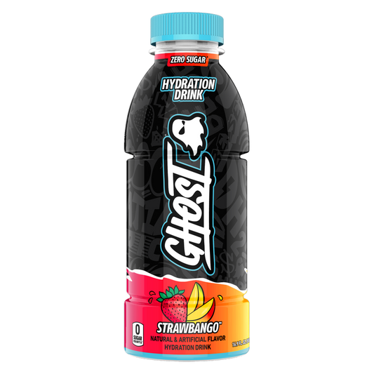 GHOST HYDRATION Strawbango 16.9oz Btl