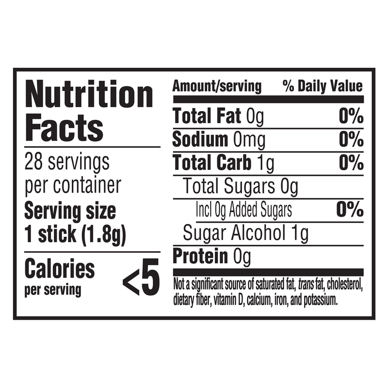 Trident Spearmint Gum 28ct