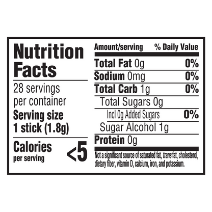 Trident Spearmint Gum 28ct