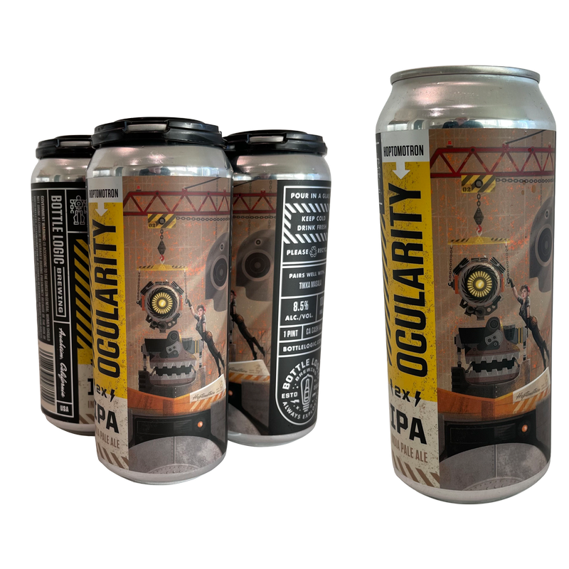 Bottle Logic Brewing Ocularity Double IPA 4pk 16oz Can