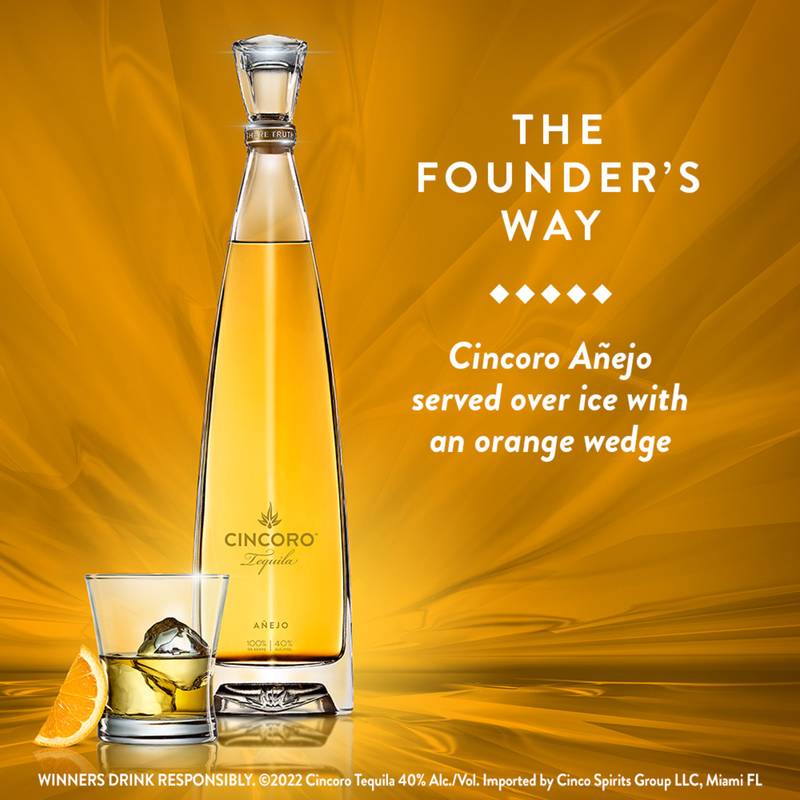 Cincoro Anejo Tequila 750ml (80 proof)
