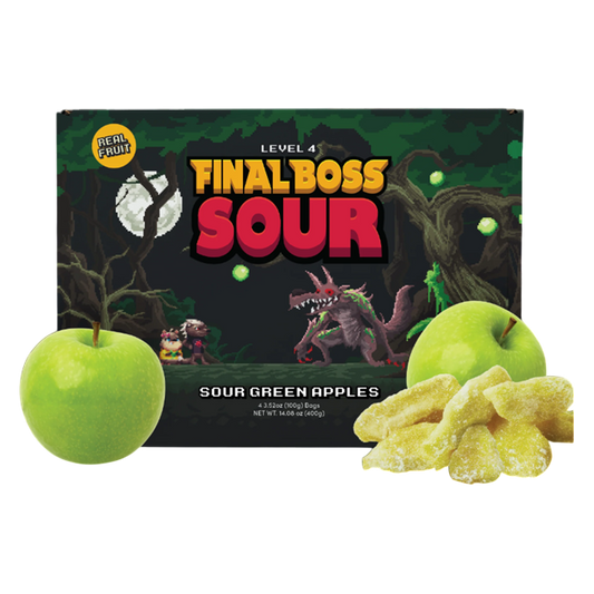 Final Boss Sour Level 4 Sour Green Apple, 3.52oz