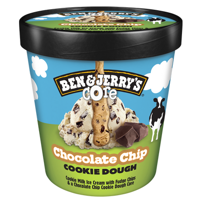 Ben & Jerry's Chocolate Chip Cookie Dough Core Ice Cream 16oz