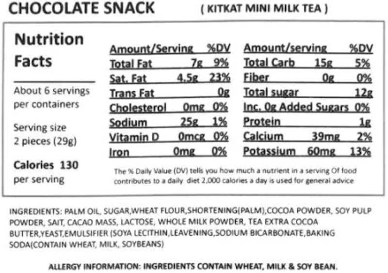 Kit Kat: Chocolate Orange (9 pcs), 3.7 oz