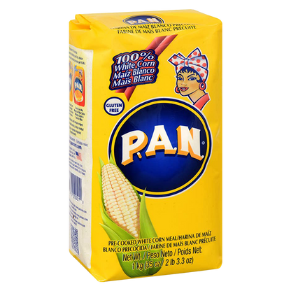 Harina P.A.N. Pre-cooked White Corn Meal 35oz