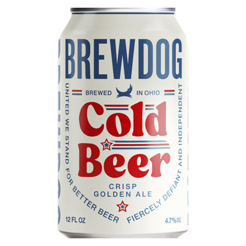 BrewDog Cold Beer 6pk 12oz Can 4.7% ABV