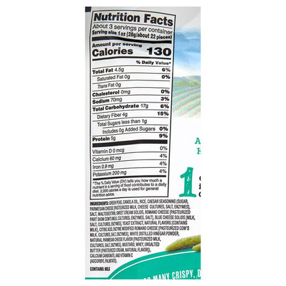 Harvest Snaps Caesar Green Pea Crisps 3.3oz