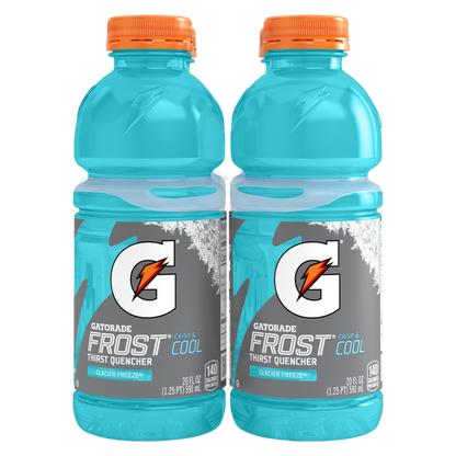 Gatorade Frost Thirst Quencher Glacier Freeze 4pk 20oz Btl