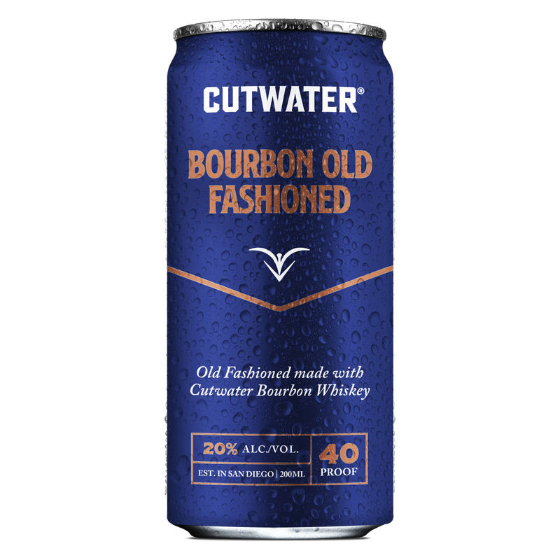 Cutwater Old Fashioned 200ml Can (40 Proof)