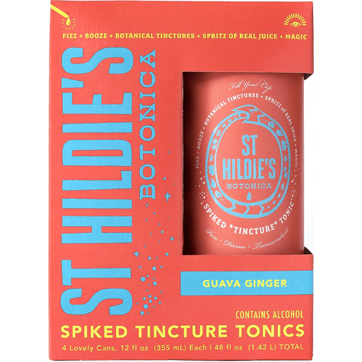 St Hildie's Botanica Tonic Guava Ginger (4PKC 12 OZ)