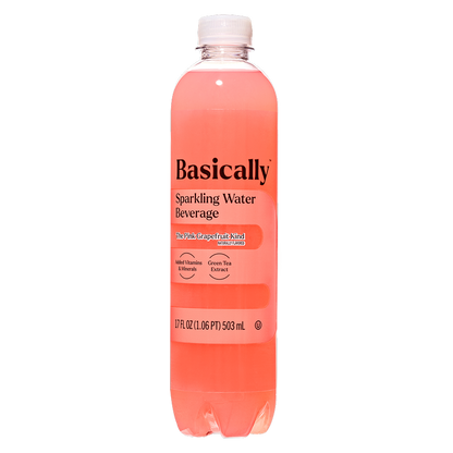 Basically Pink Grapefruit Sparkling Water 17oz