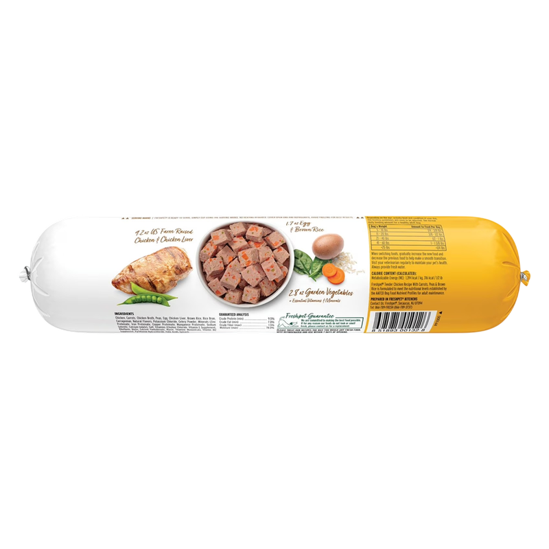 Freshpet Fresh Dog Food Tender Chicken Recipe 1lb