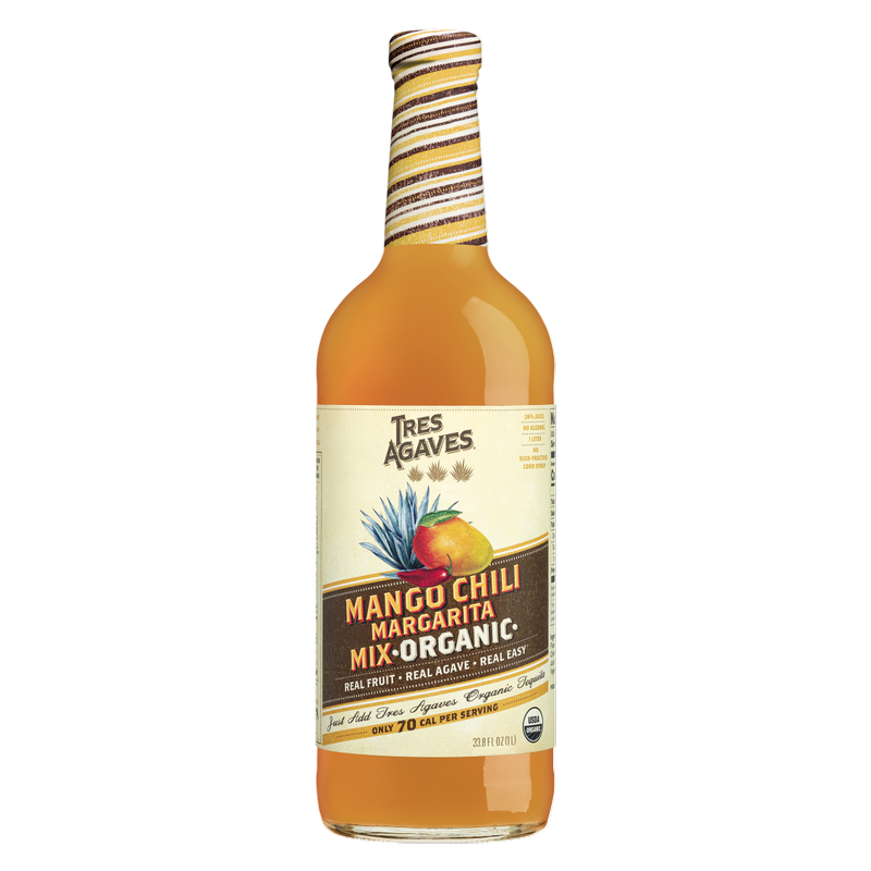 Tres Agaves Organic Mango Chili Margarita Mix 1L Btl