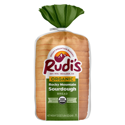 Rudi's Organic Rocky Mountain Sourdough Bread - 22oz
