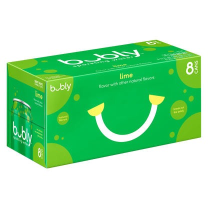 Bubly Lime 8pk 12oz Can