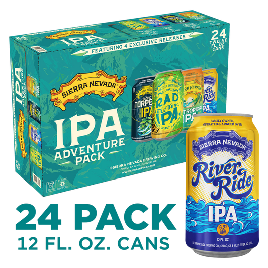 Sierra Nevada IPA Adventure Pack  24pk 12oz Cans