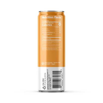 Wet Hydration Orange Mango Water 12oz Can