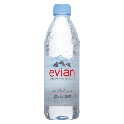 Evian Natural Spring Water 500ml Btl